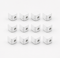 Magnetic Cable Clips, Adhesive Under Desk Cord Organizer and Charger Holder for Home Office, No Drill Cable Management, 1 or 12 Pack, White or Black