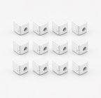 Magnetic Cable Clips, Adhesive Under Desk Cord Organizer and Charger Holder for Home Office, No Drill Cable Management, 1 or 12 Pack, White or Black