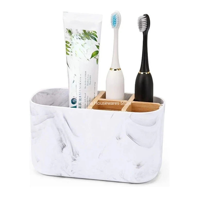 5-slot electric toothbrush holder for bathroom counter