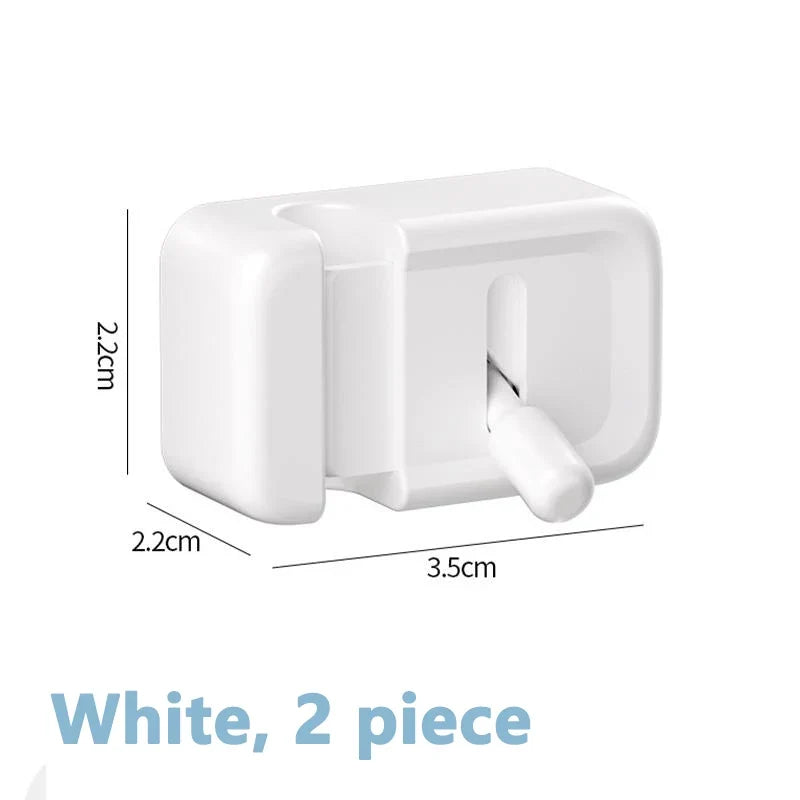 Cable Clips for Desk, No Drill Clip On Cord Organizer for Desk Edge, Cable Management Holder for Office and Home Desk, White, 1 or 3 Pack