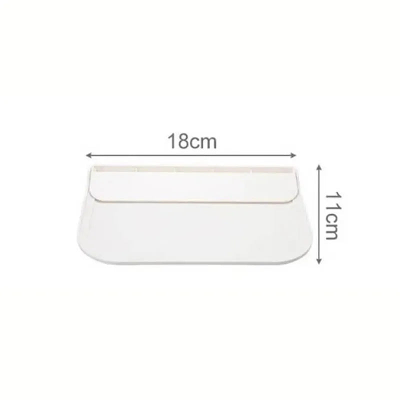 Foldable Wall Shelf, No Drill Wall Mounted Shelf for Router, Phone and Small Items, Space Saving Floating Shelf for Bedroom, Bathroom and Hallway, Small or Large