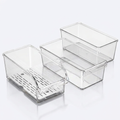 Clear Fridge Organizer - clean studio product photo