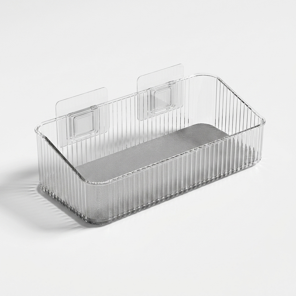 Bathroom Storage Rack Wall Mounted - clean studio product image