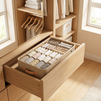 Wardrobe Organizer Box - in closet drawer use