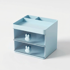 Small Desk Organizer With Drawer - clean studio product photo