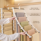 Multi-Layer Pants Hanger - benefit callouts