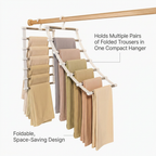 Multi-Layer Pants Hanger - capacity infographic