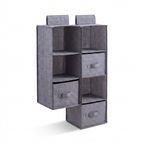 Portable Wardrobe Hanging Storage Bag - clean studio product photo