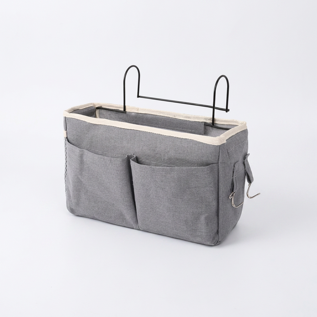 Baby Bedroom Bed Storage Organizer - clean studio product photo