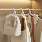 5PCS Bag Purse Hanger Set - in use on closet rod