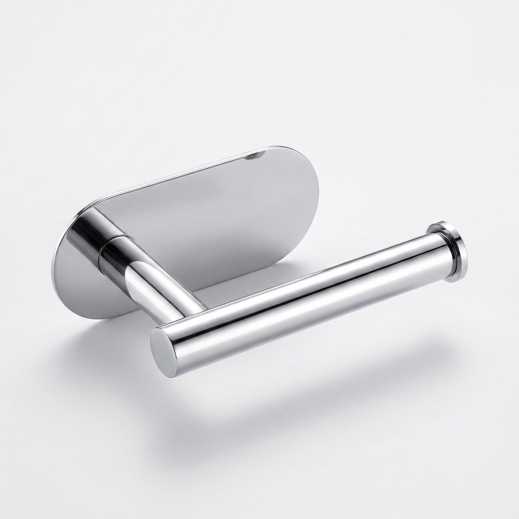 Adhesive Toilet Roll Paper Holder - clean studio product photo