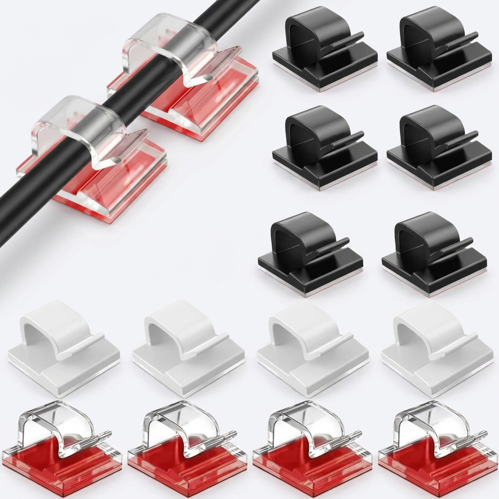 Cable Organizer Clips - clean studio product photo