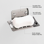 Soap Dish Tray Wall Mounted - benefit callouts