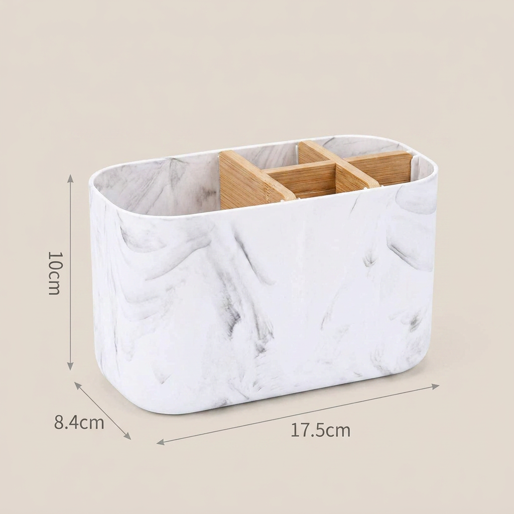Toothbrush Holder For Electric Brushes - dimensions infographic
