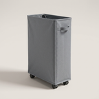 Laundry Basket with Wheels - clean studio product photo