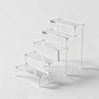 Acrylic Display Riser, Style A 5 Tier - clean studio product shot
