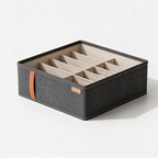 Underwear Drawer Organizer, 6 Compartments - clean studio product shot