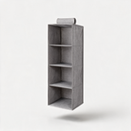 Hanging Closet Organizer, 3 Tier - clean studio product shot