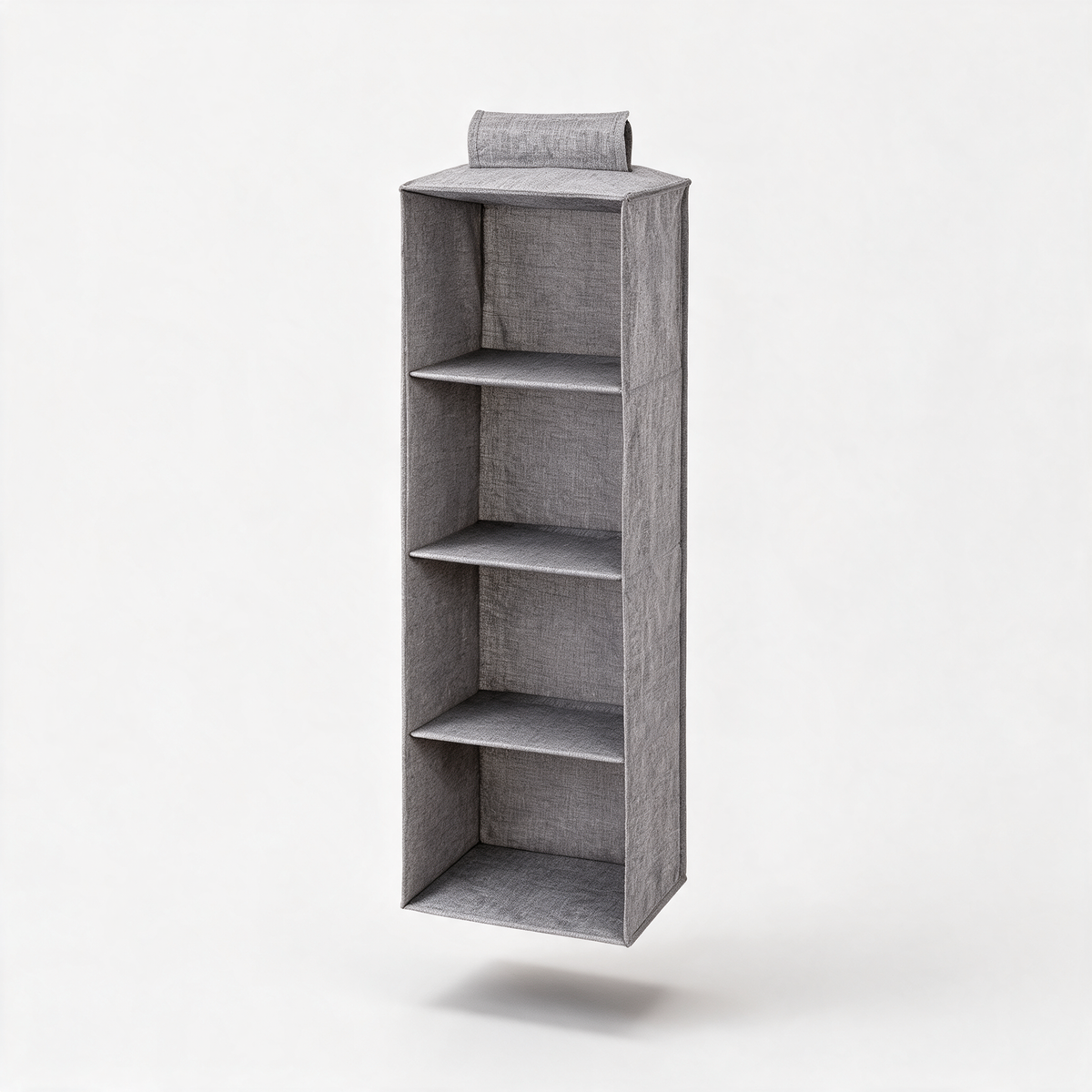 Hanging Closet Organizer, 4 Tier - clean studio product shot