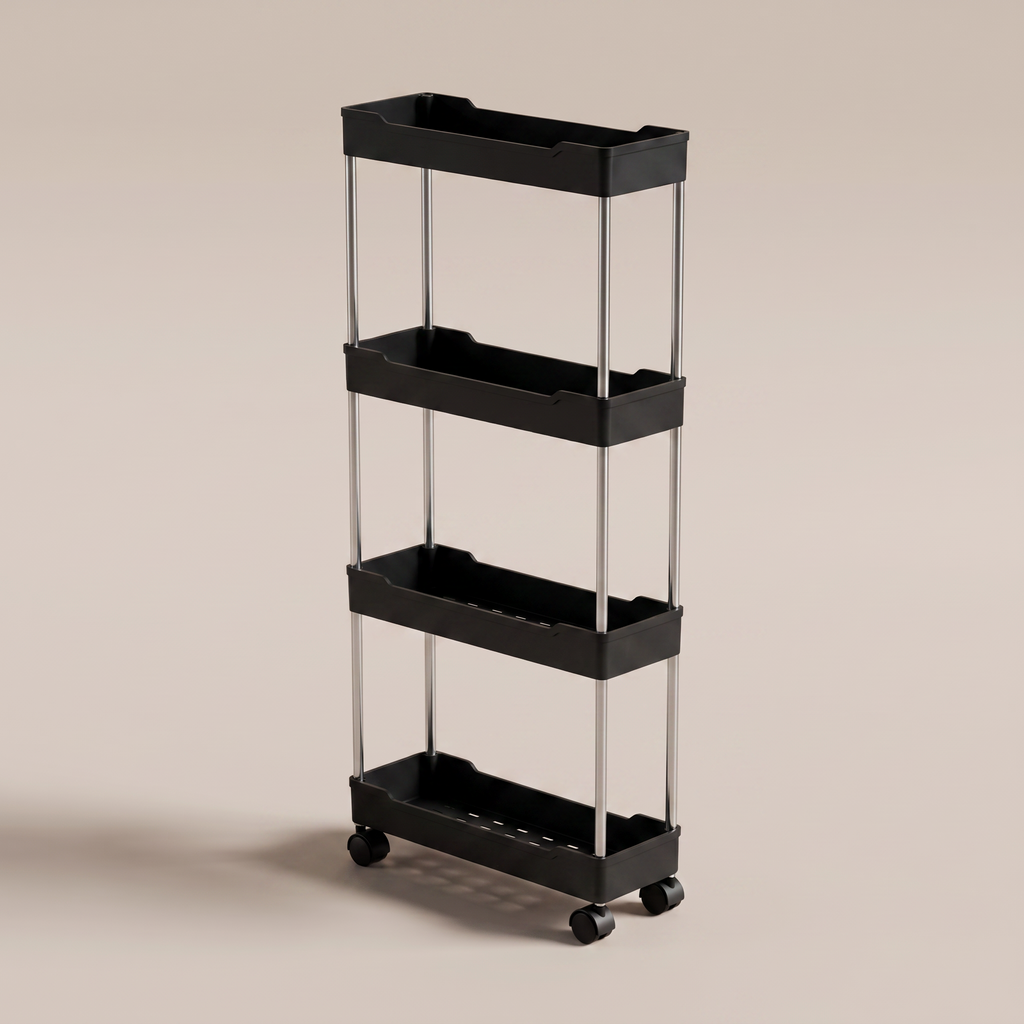 Black, 3 Tier Large - studio shot