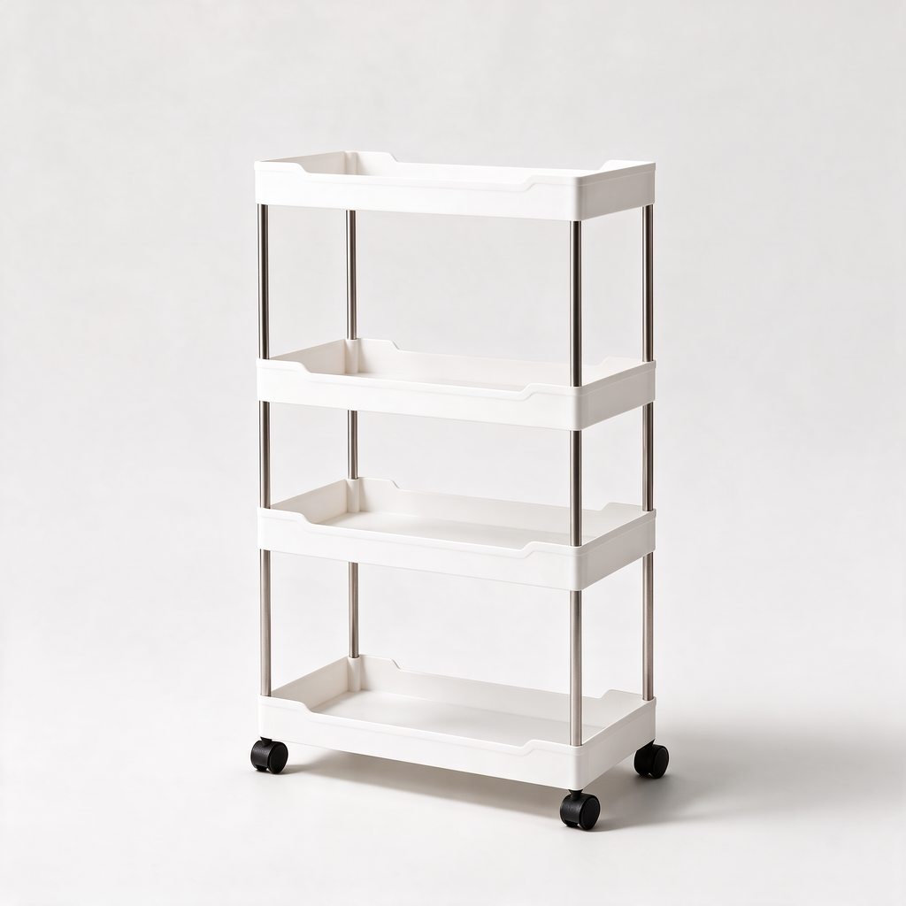 White, 3 Tier Small - studio shot