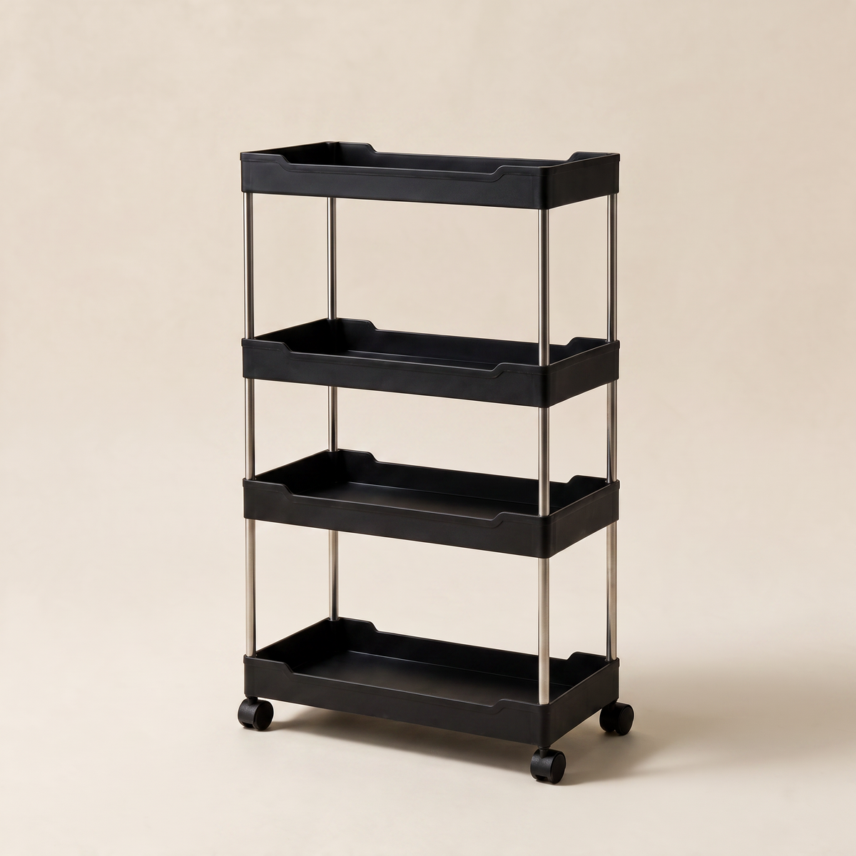 Black, 3 Tier Small - studio shot